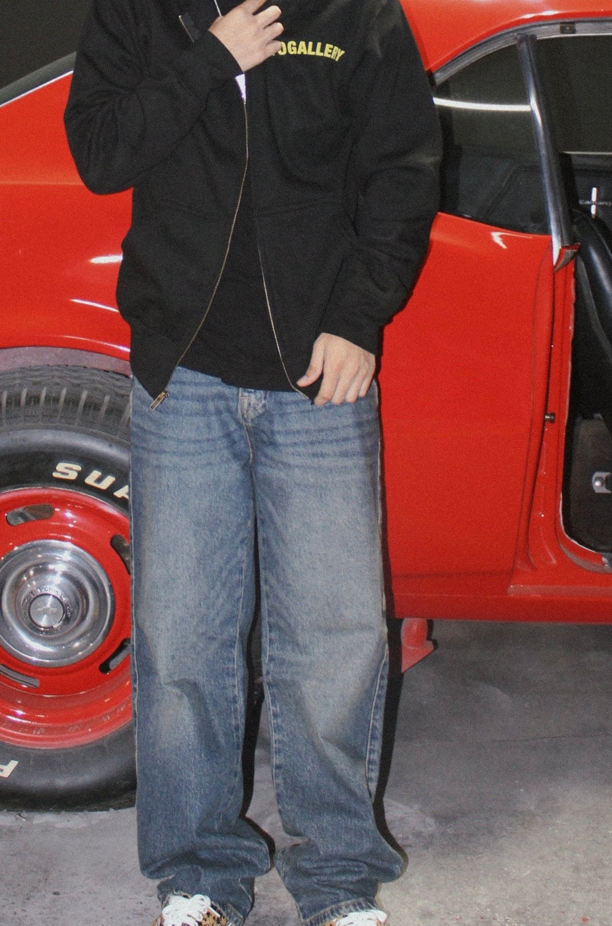 S.T.O GALLERY “House of slimes fire department” Zip up